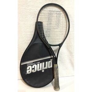 Prince Pro Oversized Aerodynamic Tennis Racquet w Cover 4 1/2" Grip